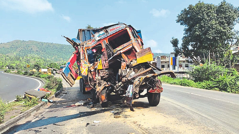 अपघातग्रस्त कंटेनर