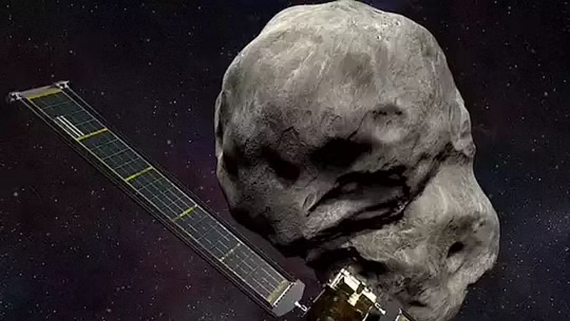 DART Mission : नासाने रचला इतिहास; पृथ्वीचा विनाश करणाऱ्या लघुग्रहांवर 'मिशन डार्ट' यशस्वी