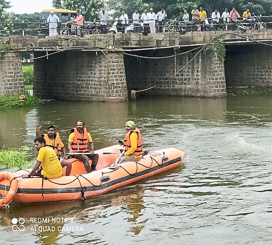 पुरात वाहून गेलेल्या व्यक्तीचा
चौथ्या दिवशी सापडला मृतदेह