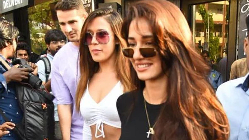 Disha Patani enjoys lunch date with ex-Boyfriend Tiger Shroff's sister Krishna