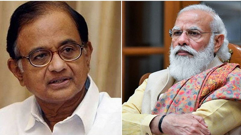 Narendra Modi and p chidambaram