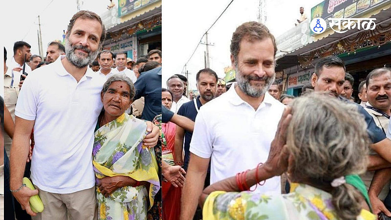 Bharat Jodo Yatara: राहुल गांधींना मिळाले खास गिफ्ट; इंदिरा गांधींच्या आठवणीत झाले भावुक