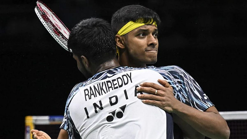 BWF French Open Badminton Final Satwiksairaj Rankireddy Chirag Shetty