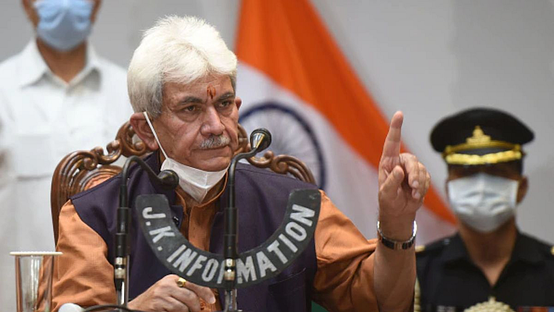Jammu Kashmir Deputy Governor Manoj Sinha