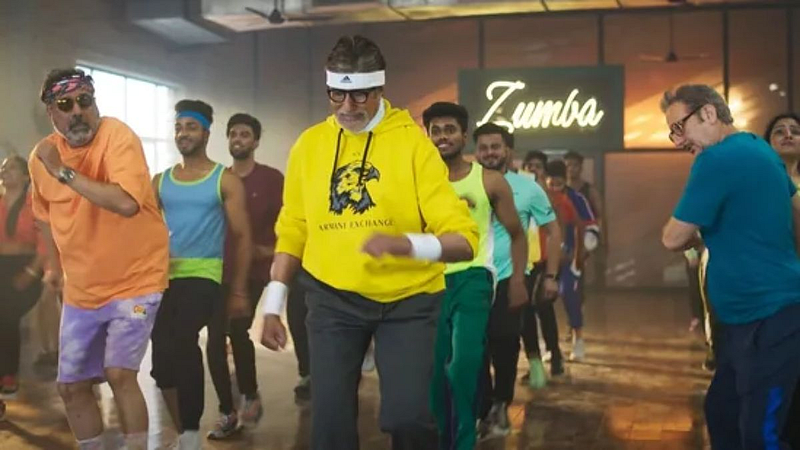 Uunchai song Arre Oh Uncle: Amitabh Bachchan, Anupam Kher, Boman Irani do zumba to prepare for Everest climb