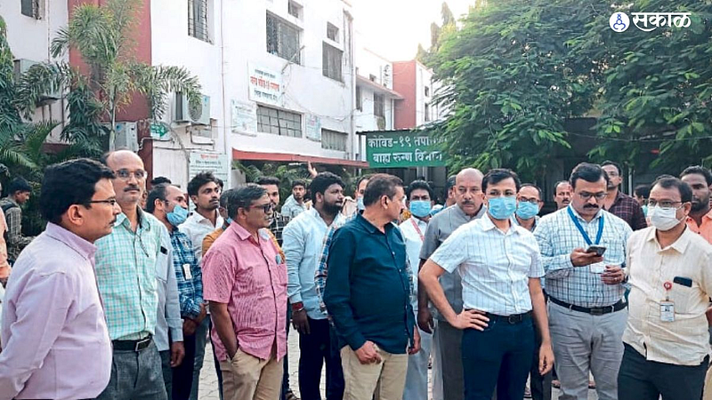 Health Campaign Commissioner Tukaram Mundhe health center inspection