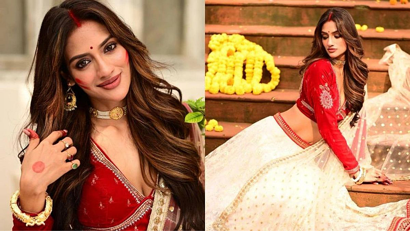 Nussrat Jahan change clothes in front of camera,video viral