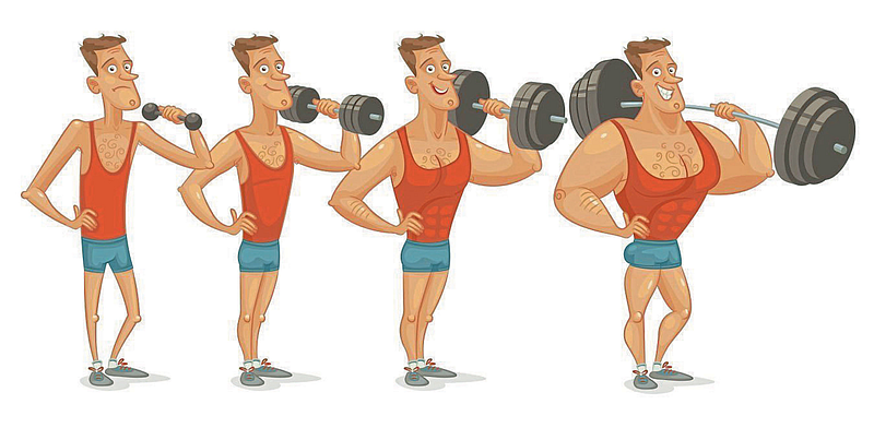 working out