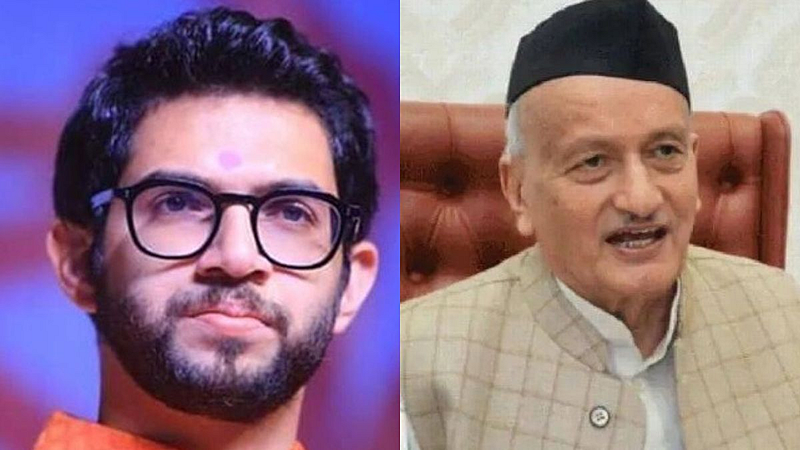 Aditya Thackeray and Bhagatsinh Koshyari