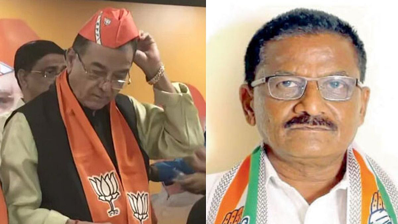 Gujarat Assembly Elections two congress leader Mohan Singh Rathwa Bhagabhai Bard join bjp politics