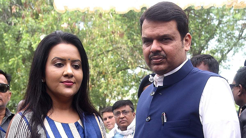 Amruta Fadanvis & Devendra Fadanvis