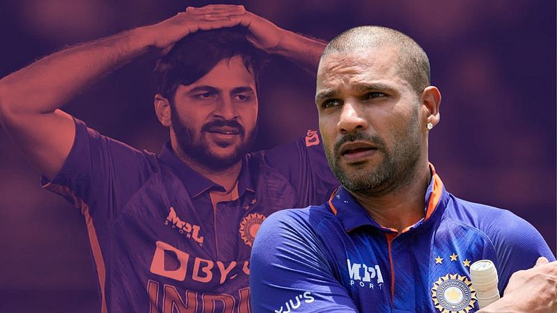 Shikhar Dhawan Shardul Thakur