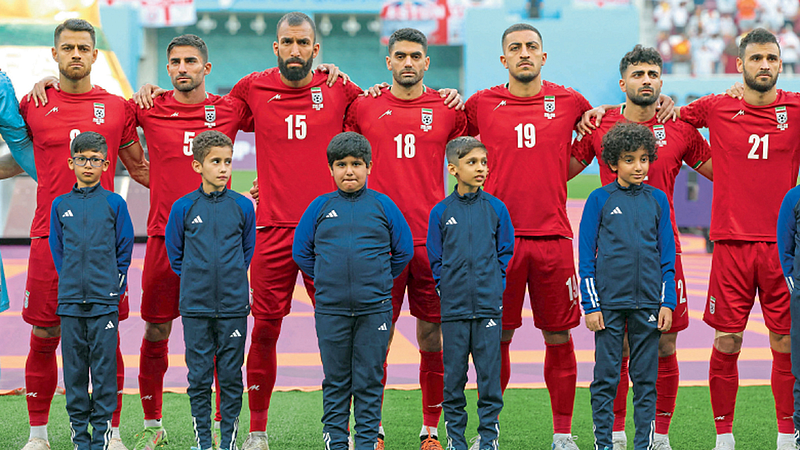 iran football players