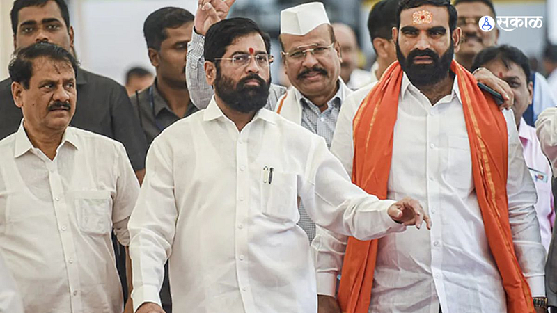 Eknath Shinde with MLA