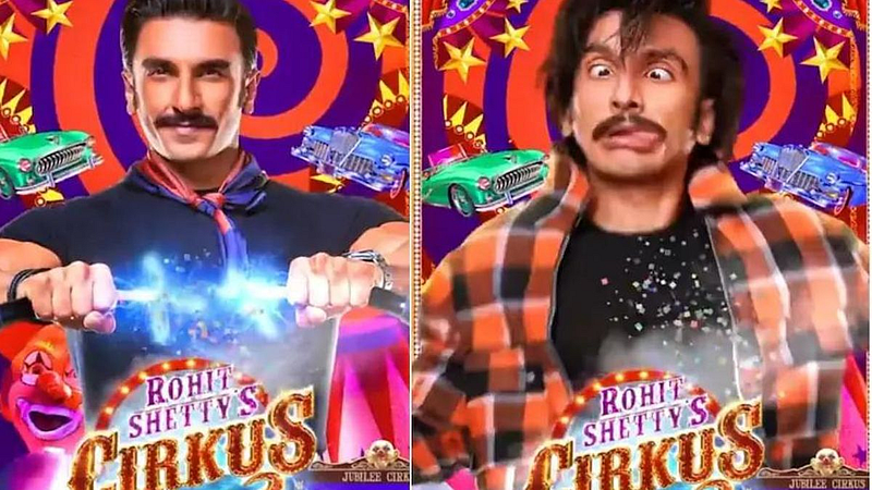 Ranveer Singh Rohit Shetty cirkus motion poster promises explosive comedy entertainer
