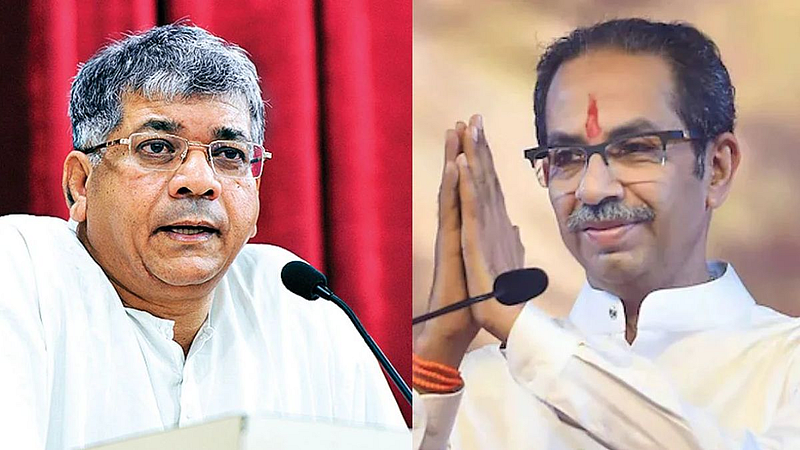 Prakash Ambedkar Uddhav Thackeray