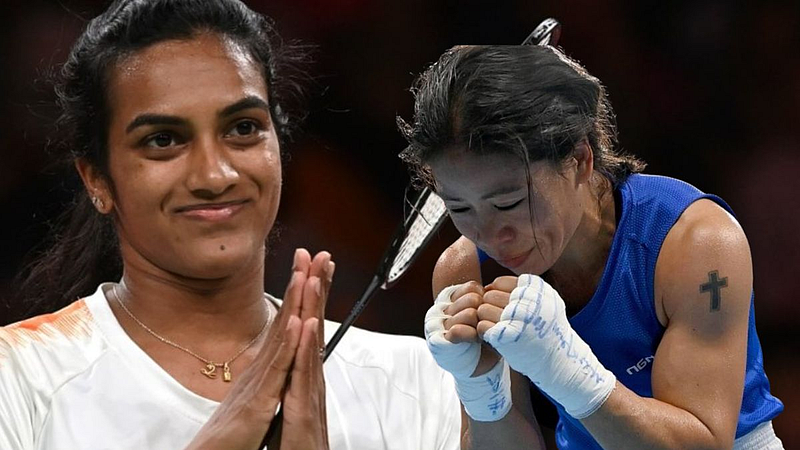 MC Mary Kom PV Sindhu IOA