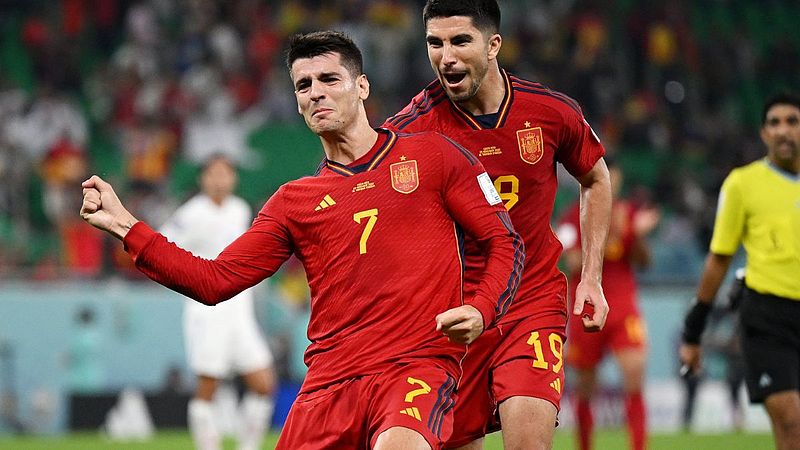Spain Defeat Costa Rica Register 7 Goals First Time In World Cup