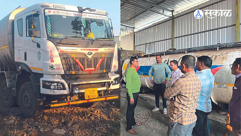 During the operation conducted by the Nashik rural police on Tuesday at the illegal biodiesel manufacturing base in MIDC, the tankers and plastic tanks from the shed were seized.