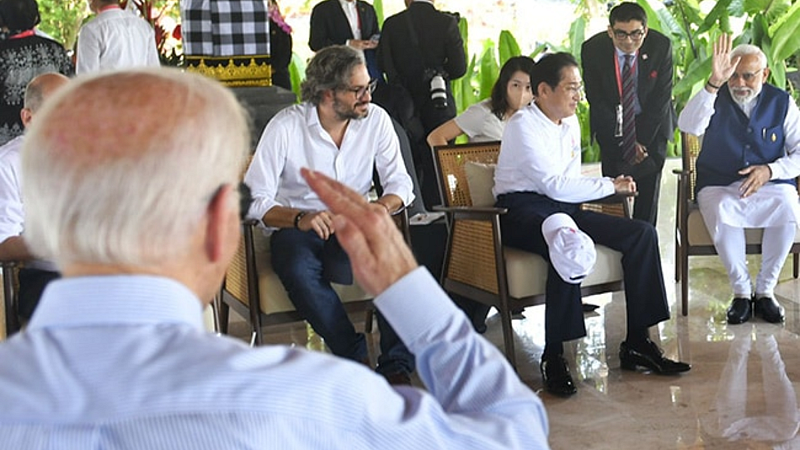 Joe Biden Salute To PM Modi