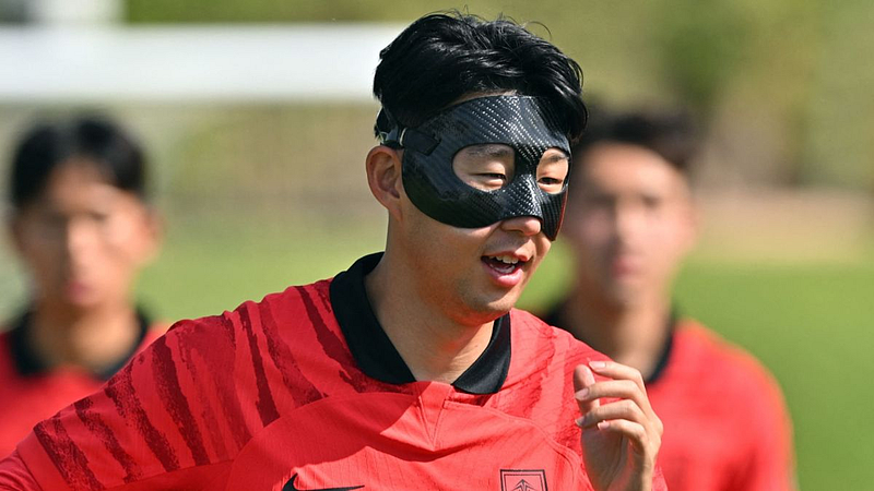 FIFA World Cup 2022 Son Heung min mask