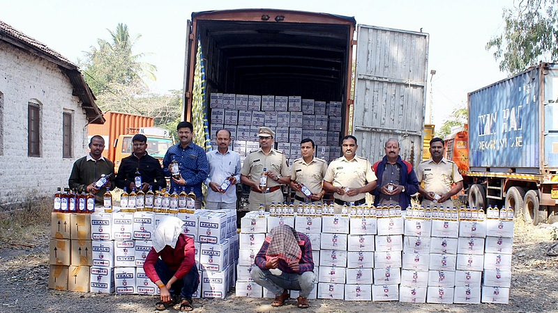Liquor Seized