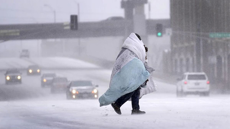 Bomb Cyclone in America