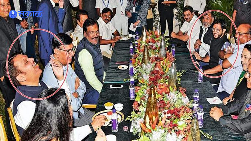 Aditya Thackeray and Devendra Fadnavis dinner winter season nagpur