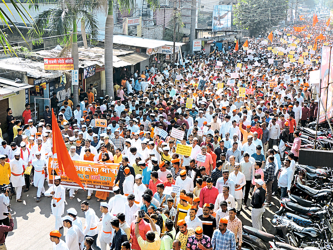 Virat Morcha on Agra Road.