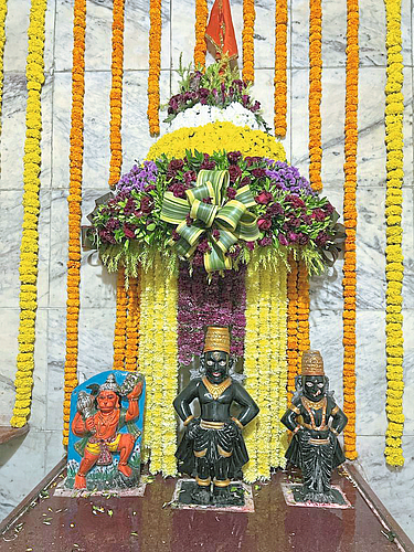 शेलारवाडीतील विठ्ठल मंदिरातील मूर्तींचा वर्धापनदिन उत्साहात