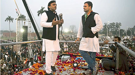 Akhilesh Yadav statement BJP Congress are beads of garland rahul gandhi congress bharat jodo yatra