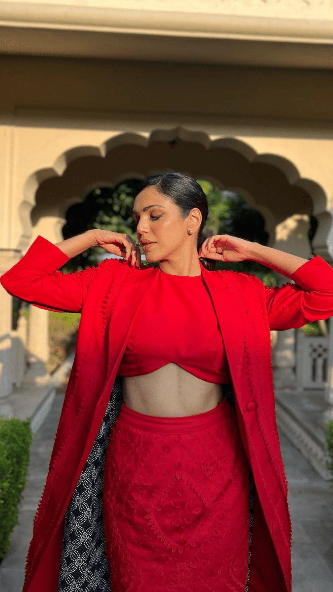 Shriya Pilgaonkar In Our Ramona Jacket & Pants Set