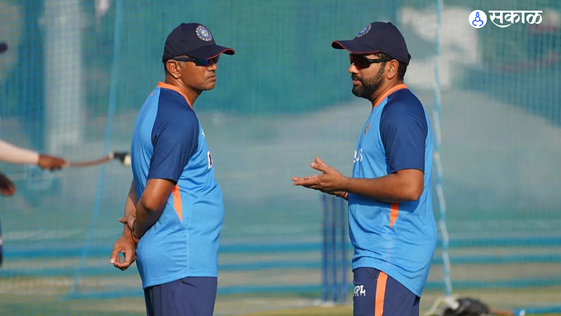 rahuldravid and rohit sharma
