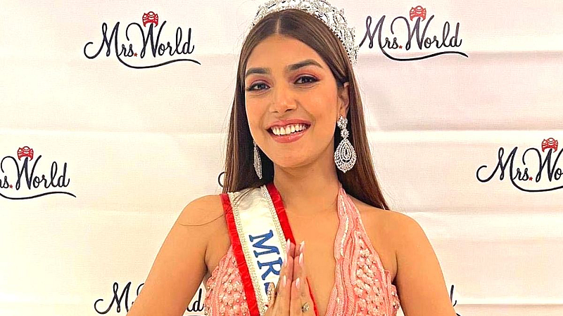 Mrs world 2022 sargam kaushal brings back the crown to india after 21 years