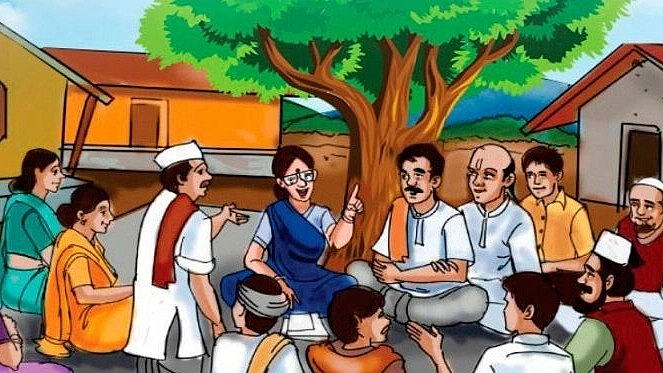 80 percent polling for 176 Gram Panchayats election in pune district politics