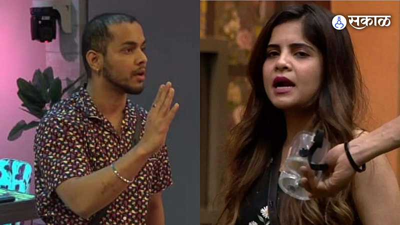 akshay kelkar and amruta deshmukh fight in Bigg Boss Marathi 4