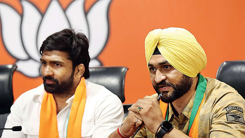 Sports Minister Sandeep Singh