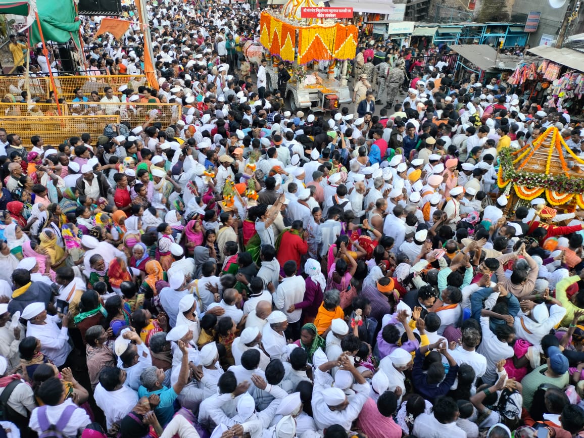 पालखी सोहळ्यातील गर्दी