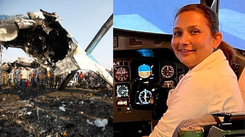 nepal plane crash co pilot anju khativada also lost her husband in plane crash promoted as captain after landing