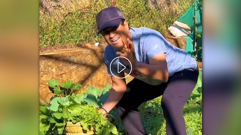 Sachin Tendulkar Farming VIDEO