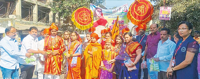 भोरमध्ये मिरवणूक