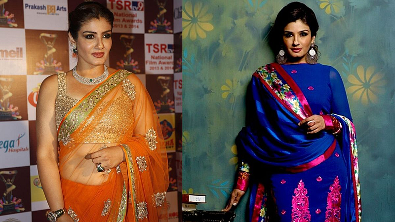 Raveena Tandon viral video
