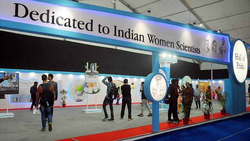dedicated to indian women scientists exhibition