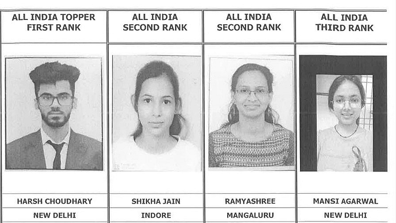 ICAI Harsh Choudhary from Delhi stands first in country CA final exam