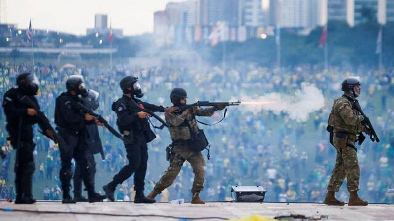 Brazilian Parliament Violence