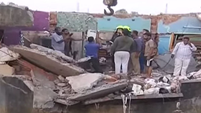Gas cylinder Blast