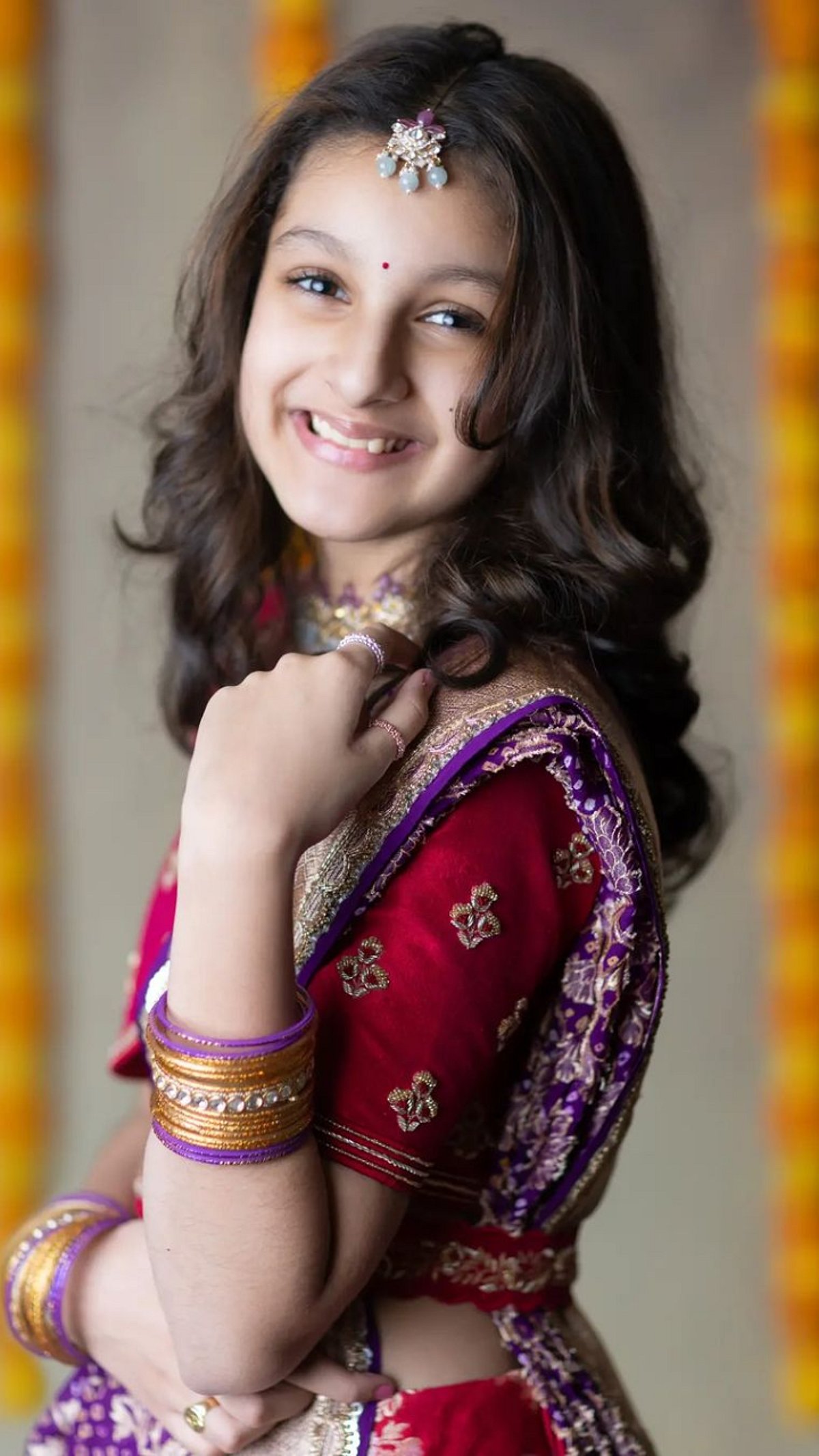 Sitara Ghattamaneni महेशबाबूची लेक आहेच खूप गोड! Sakal