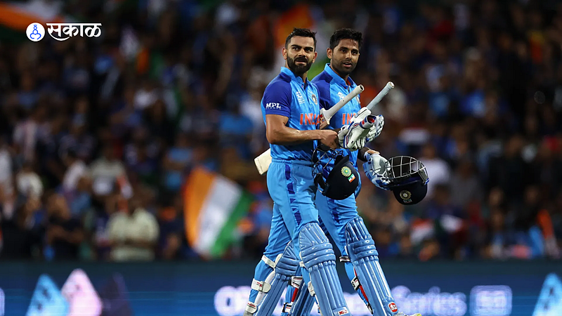 ind vs sl t20 virat kohli reacts fire on suryakumar yadav century against sri lanka in rajkot cricket news