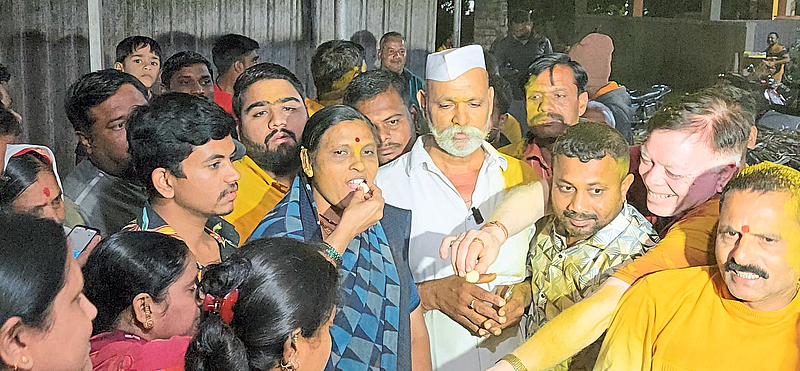 राक्षेवाडीच्या नागरिकांकडून दिवाळीच साजरी