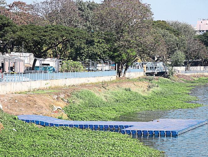 Jetty constructed for boating in Godapatra in Ramwadi area.